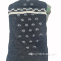 Ladies Soft Cozy Knit Slipper Socks With Grippers